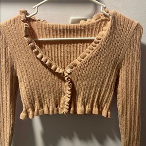 Beige cardigan